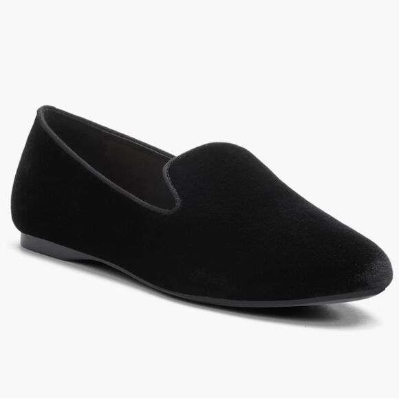 Birdies The Starling Black Velvet, Size 10 - Picture 1 of 7